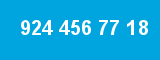 924 456 77 18 924 456 77 18